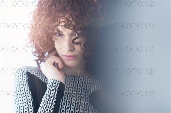 Portrait of beautiful woman.