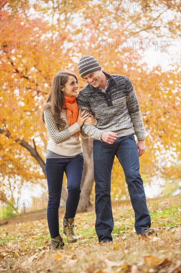 Couple in Central Park. USA, New York State, New York City.
Photo : Daniel Grill