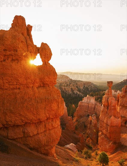 View of Thor's Hammer. USA, Utah, Bryce Canyon.
Photo : Daniel Grill