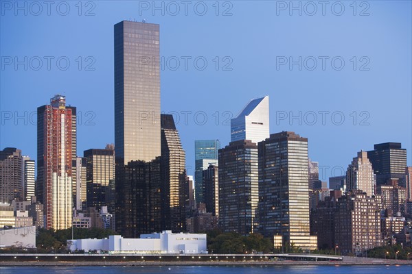 View of skyline. USA, New York State, New York City.
Photo : fotog