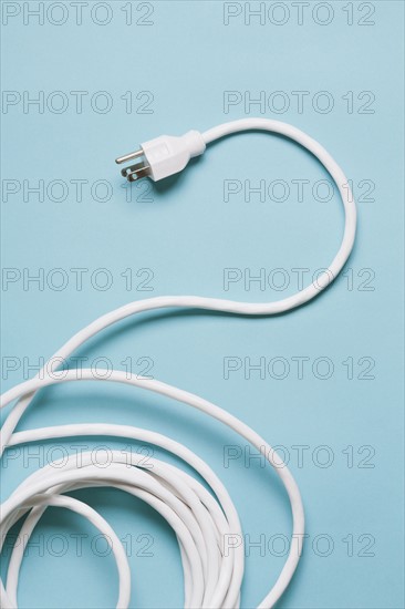 White power plug with cable.
Photo : Kristin Lee