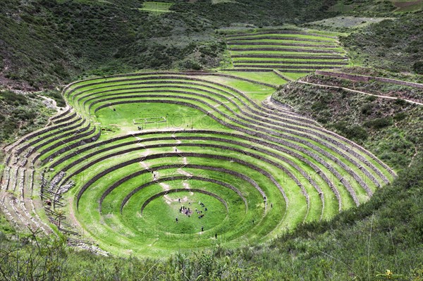 Incan ruins. Peru, Cuzco, Moray.
Photo : Henryk Sadura