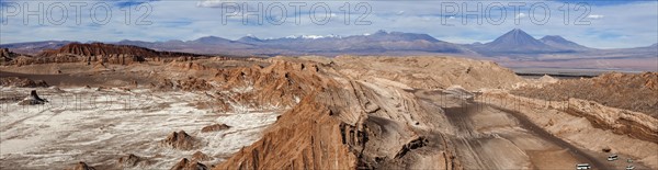 View to Valle de la Luna. Chile, Antofagasta Region, Atacama Desert, Valle de la Luna.
Photo : Henryk Sadura