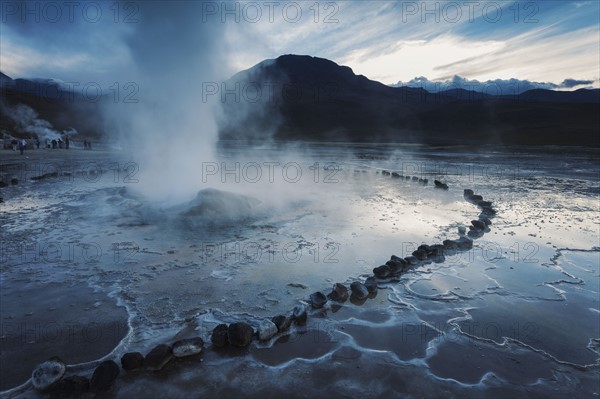 El Tatio Geyser field. Chile, Antofagasta Region, El Tatio Geyser field.
Photo : Henryk Sadura