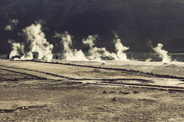 El Tatio Geyser field. Chile, Antofagasta Region, El Tatio Geyser field.
Photo : Henryk Sadura