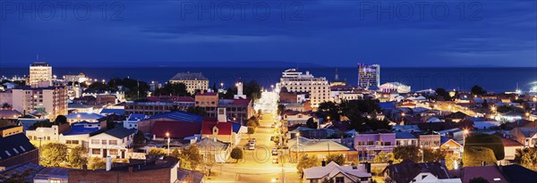 View to Punta Arenas. Chile, Magallanes and Antartica, Punta Arenas.
Photo : Henryk Sadura