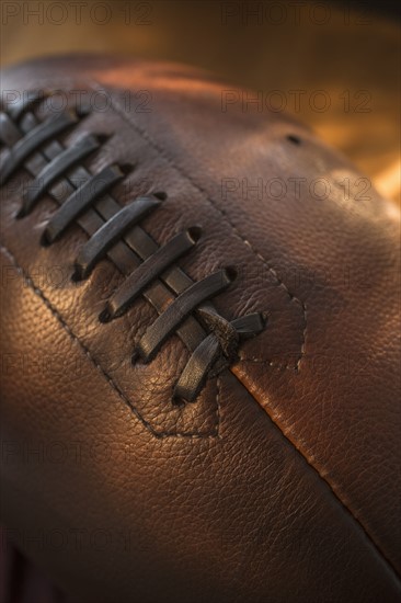 Detail of football.