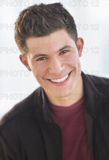 Portrait of smiling young man.