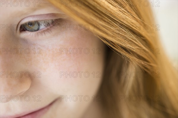 Close up of face of girl.
Photo : Jamie Grill