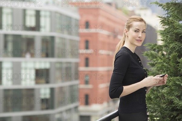 Portrait of young businesswoman. New York City, USA.
Photo : pauline st.denis