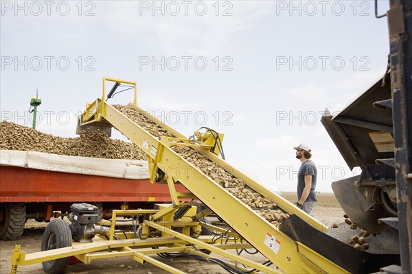 Potato harvest. Colorado, USA.
Photo : Maisie Paterson