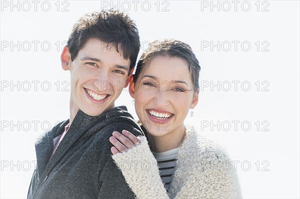 Portrait of young couple.