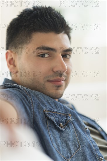 Portrait of smiling young man.