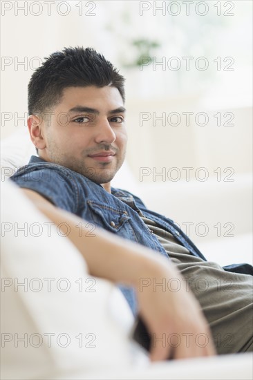 Portrait of smiling young man.