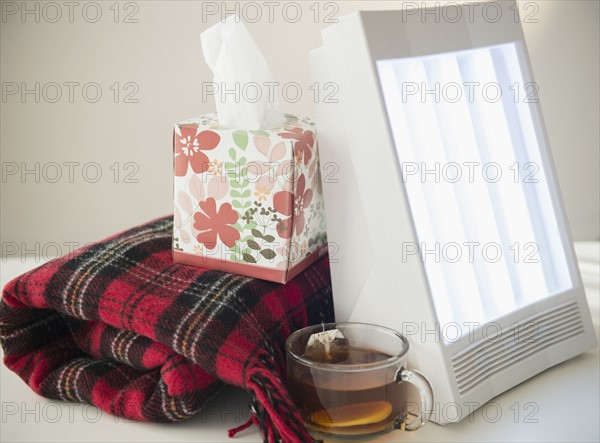 Studio Shot of sun lamp on white background.
Photo : Jamie Grill