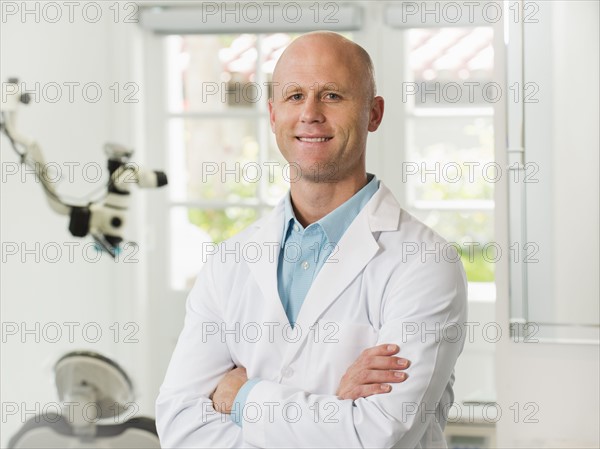 Portrait of dentist.