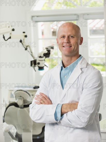 Portrait of dentist.