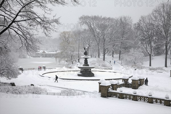 Central Park at winter.
Photo :  Winslow Productions