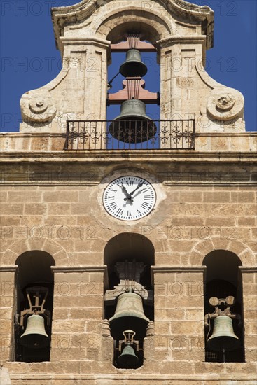 Bell tower of Cathedral of Almeria. Almeria, Spain.