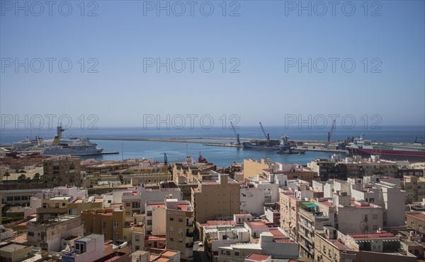 View of harbor. Cadiz, Spain.