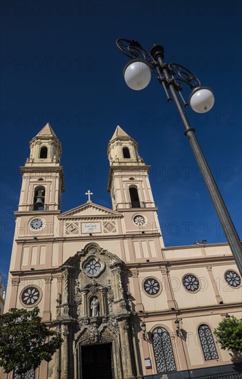 Church of San Antonio de Padua. Cadiz, Spain.