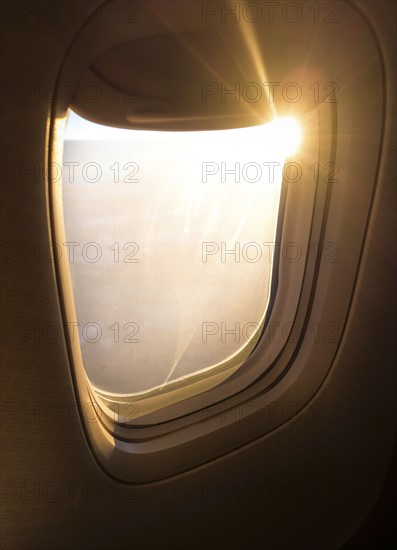 View from plane window.