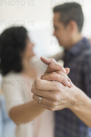 Couple dancing.