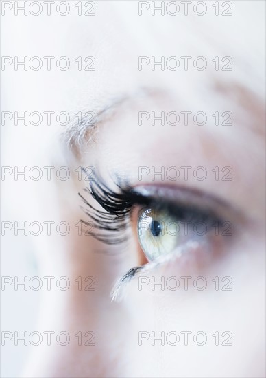 Close-up of woman's eye.