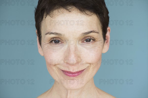 Portrait of smiling senior woman.