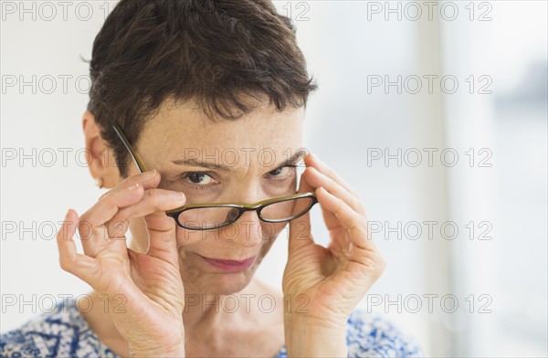 Portrait of senior woman.