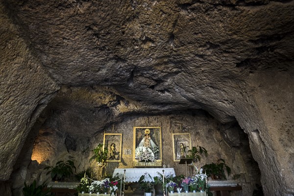 Shrine to Virgin of Pena. Mijas, Spain.