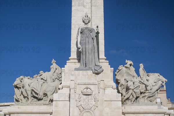 Monument to Constitution of 1813. Cadiz, Spain.