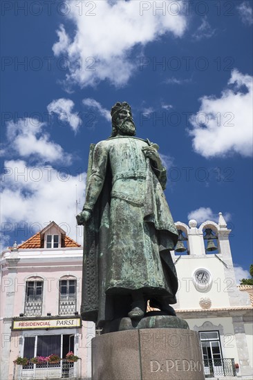 Plaza 5 de Outubro. Cascais, Portugal.