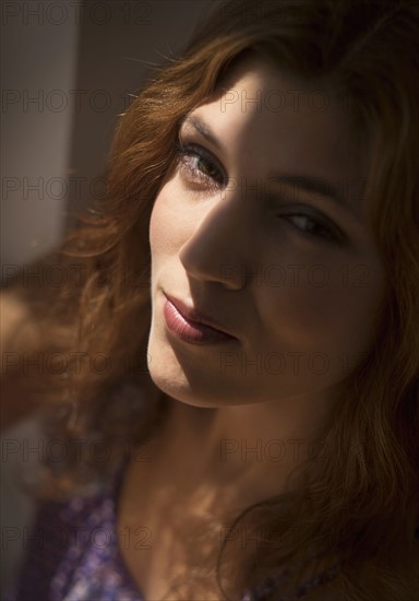 Portrait of beautiful woman.