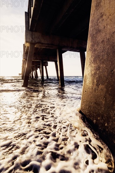 Pier at dusk