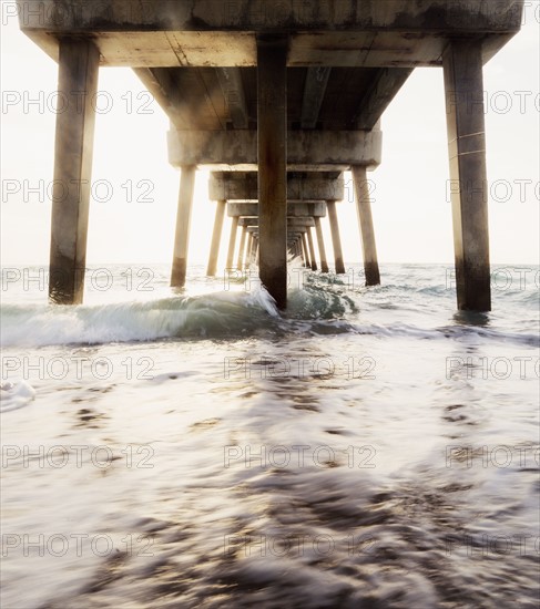 Pier at sunset