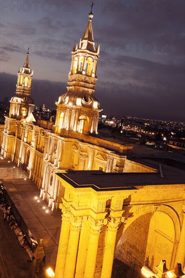 Cathedral on Plaza de Armas