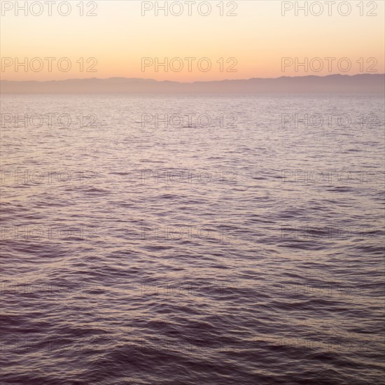 Seascape at sunrise.