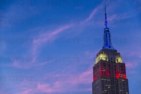 Empire State Building at dusk. New York City, New York.