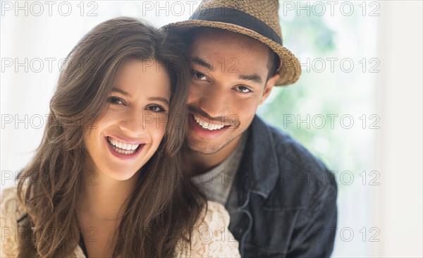 Portrait of happy couple.