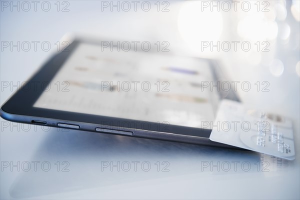 Digital tablet and credit card