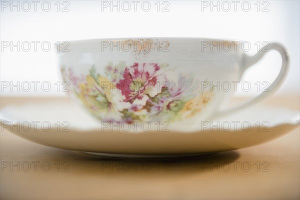 Studio shot of tea cup