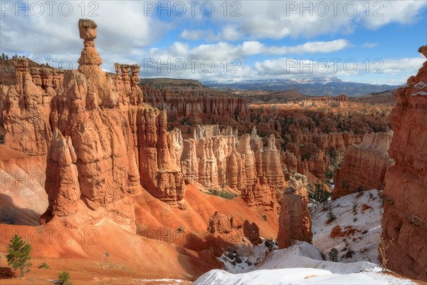 Pinnacles canyon at sunny day