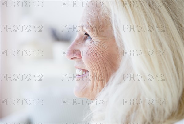 Portrait of smiling senior woman