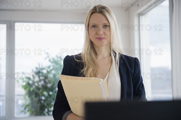 Portrait of businesswoman in office