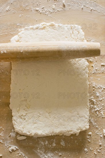 Dough and rolling pin