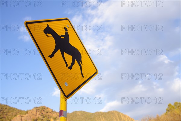 Low angle view of road sign