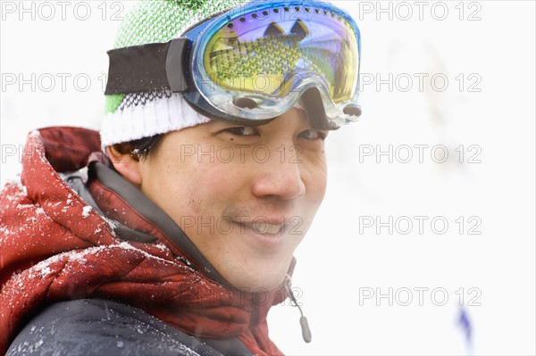 Portrait of skier