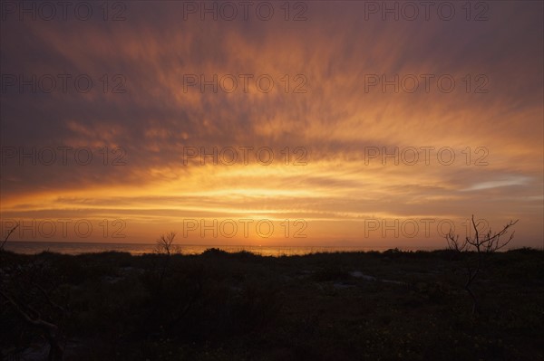 Scenic view of sunset sky