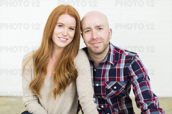 Portrait of smiling couple